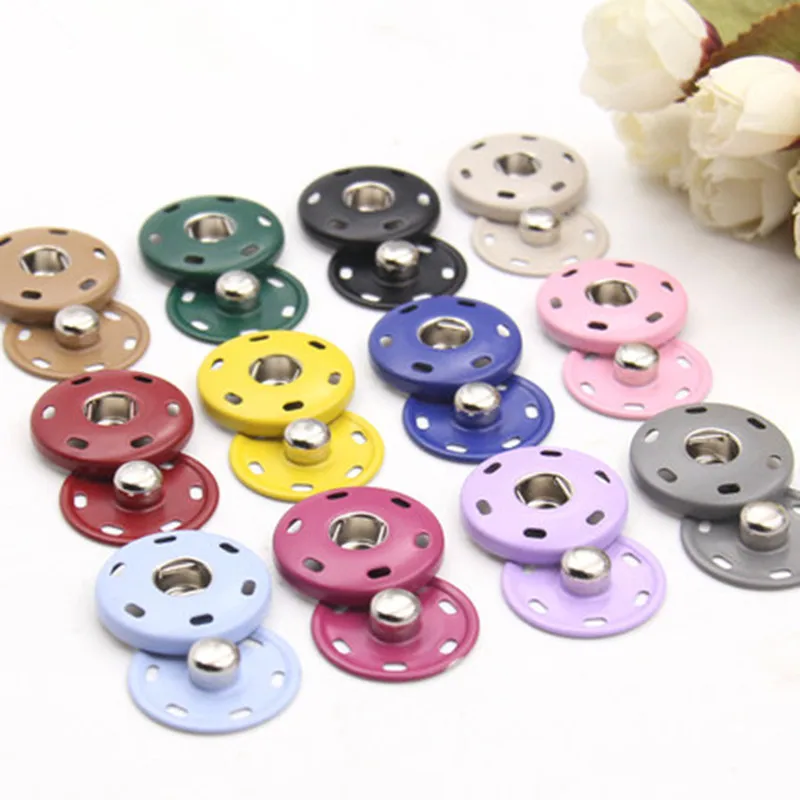 10pairs/lot Brand Metal Snaps Buttons Brass Press Button Fasteners Black Gold Covered button DIY Sew Clothing Accessories
10pairs/lot Brand Metal Snaps Buttons Brass Press Button Fasteners Black Gold Covered button DIY Sew Clothing Accessories