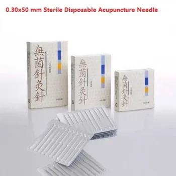 3 boxes 0.30x50mm 0.25x40mm Sterile Disposable Acupuncture Needles - without acupuncture tubes 100 piece/box
3 boxes 0.30x50mm 0.25x40mm Sterile Disposable Acupuncture Needles - without acupuncture tubes 100 piece/box