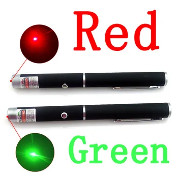

High Quality Powerful Laser Pointer Pen 5MW 650nm Red Green Laser Pen,1pc Black Strong Visible Light Beam Laserpointer