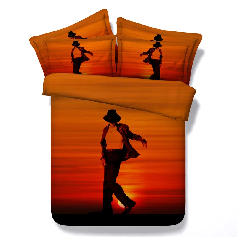 3D Comforter Bedding sets Michael Jackson duvet cover queen size bed sheet linen sheets California King full twin Sunset Decor
3D Comforter Bedding sets Michael Jackson duvet cover queen size bed sheet linen sheets California King full twin Sunset Decor