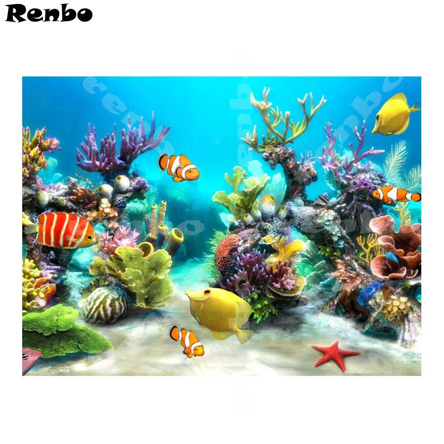 5D DIY diamond embroidery sale"underwater world/fish"diamond painting Cross Stitch full square drill Rhinestone mosaic sticker
5D DIY diamond embroidery sale"underwater world/fish"diamond painting Cross Stitch full square drill Rhinestone mosaic sticker