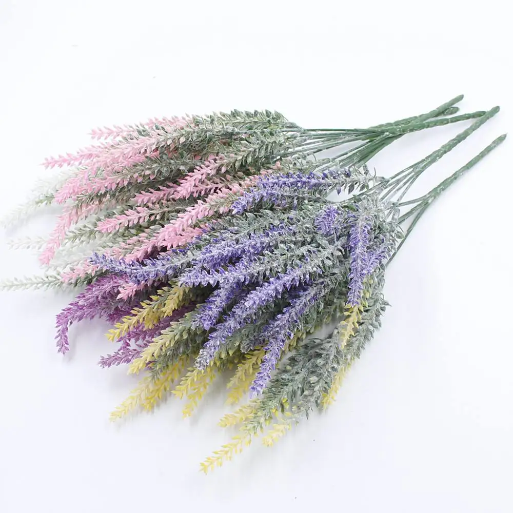 Flower decoration artificial silk flower lavender flowers Provence decorative decorative grain Simulation of aquatic plants
Flower decoration artificial silk flower lavender flowers Provence decorative decorative grain Simulation of aquatic plants
