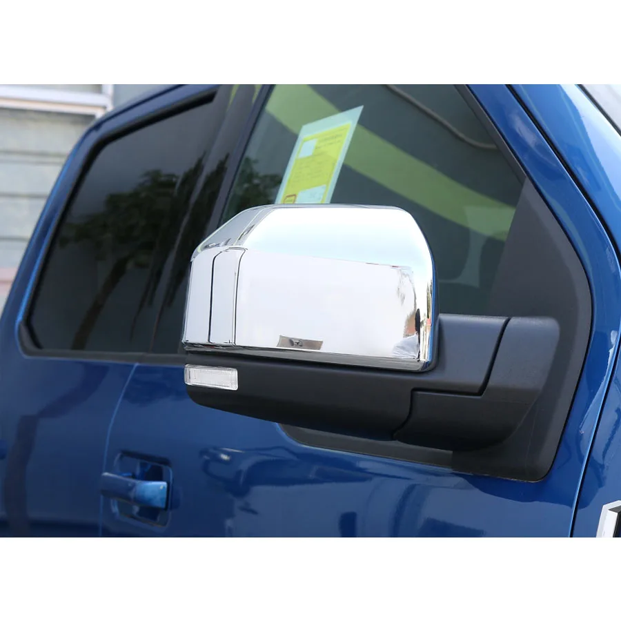 2Pcs/set Chrome ABS Car Rear View Rearview Mirror Cover Trim Sticker Fit For Ford F150 2016+ Car Styling Accessories
2Pcs/set Chrome ABS Car Rear View Rearview Mirror Cover Trim Sticker Fit For Ford F150 2016+ Car Styling Accessories