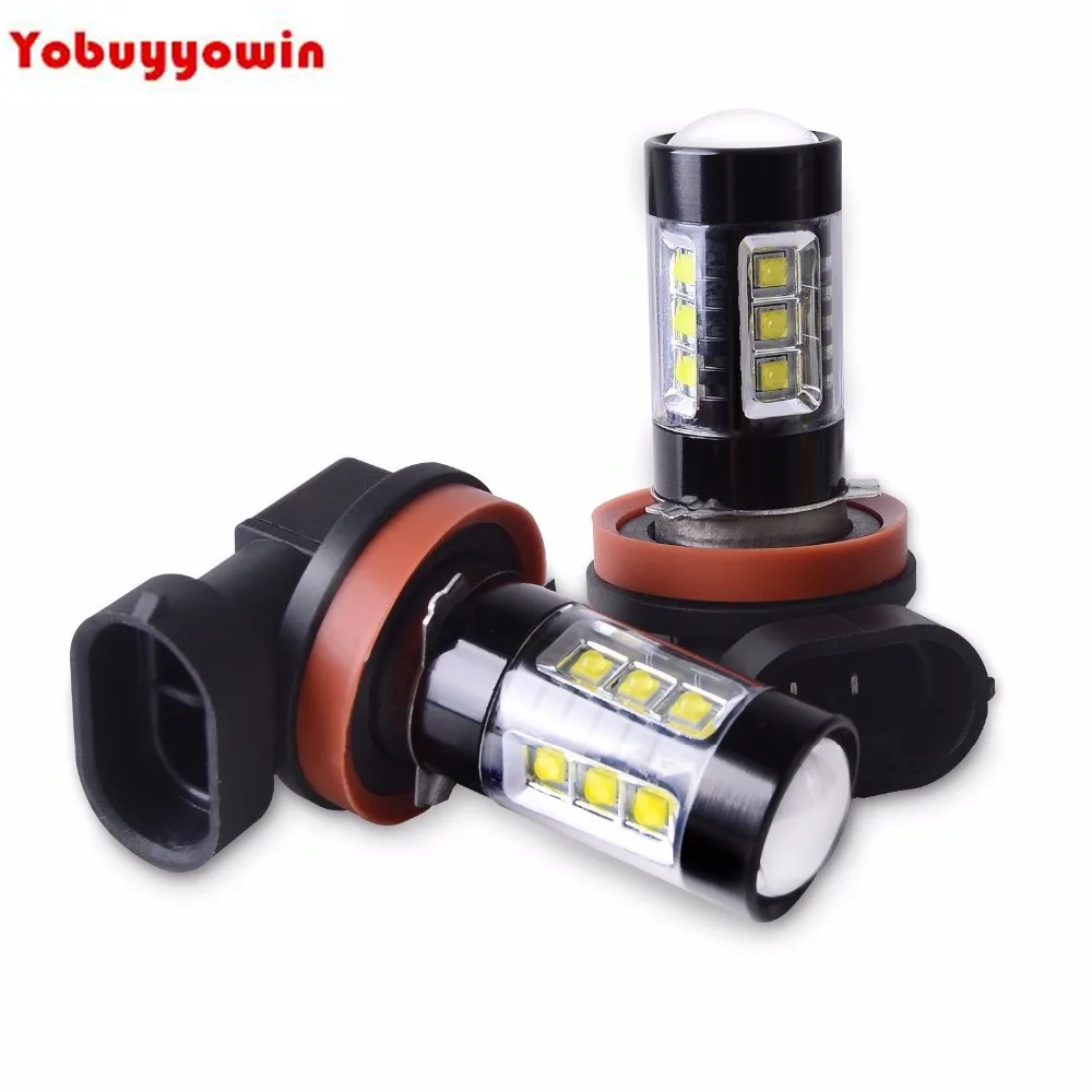 2Pcs Car Extremely Super Bright High Power 80W CREE LED CHIPS H10 9045 White LED Lights Bulbs for Fog Light Lamps Replacement
2Pcs Car Extremely Super Bright High Power 80W CREE LED CHIPS H10 9045 White LED Lights Bulbs for Fog Light Lamps Replacement