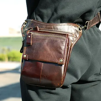 2019 New Cowhide Waist Packs Europe and the United States outdoor riding bag bicycle bag retro leather mountain bike pocket
2019 New Cowhide Waist Packs Europe and the United States outdoor riding bag bicycle bag retro leather mountain bike pocket
