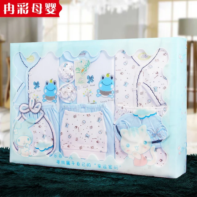 baby clothes newborn gift set 100% cotton baby products gift box