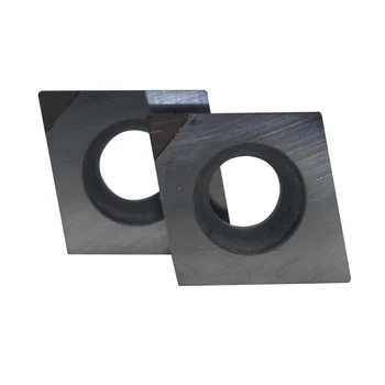 CCGT120404 2PCS CBN Aluminum Inserts Cutter Carbide Alloy for Lathe Holder SCLCR