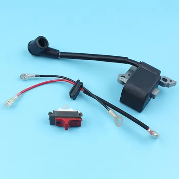 Ignition Coil On-OFF Stop Kill Switch Kit For HUSQVARNA 136 137 141 142 235 240 E 141 41 36 26 Chainsaw Replacement Spare Parts
Ignition Coil On-OFF Stop Kill Switch Kit For HUSQVARNA 136 137 141 142 235 240 E 141 41 36 26 Chainsaw Replacement Spare Parts