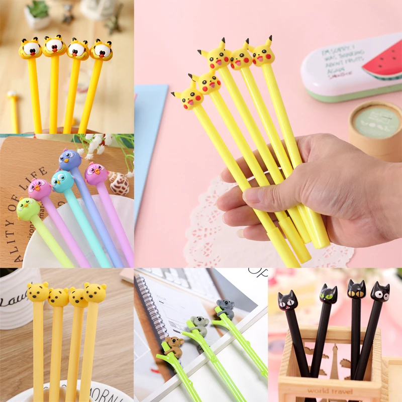 Kawaii Garfield Cat Bear Gel Pen Cartoon School Accessory Cute Office Supply Thing Stationery Item Kids Stationary Black Goods
Kawaii Garfield Cat Bear Gel Pen Cartoon School Accessory Cute Office Supply Thing Stationery Item Kids Stationary Black Goods