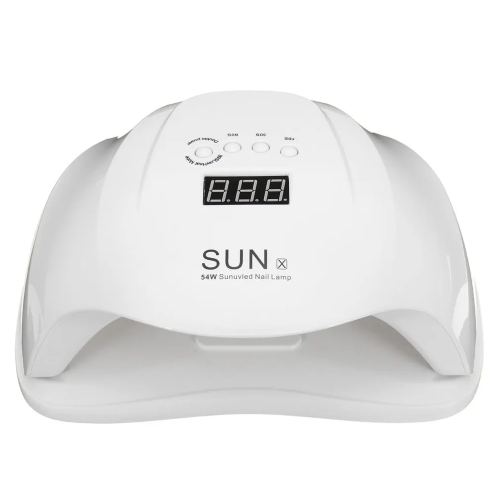 New 54W LED UV Nail Lamp Gel Polish Cure Nail Art Dryer Polish Phototherapy Machine UV Light For Nail Gel Curing Nail Care Tool
New 54W LED UV Nail Lamp Gel Polish Cure Nail Art Dryer Polish Phototherapy Machine UV Light For Nail Gel Curing Nail Care Tool