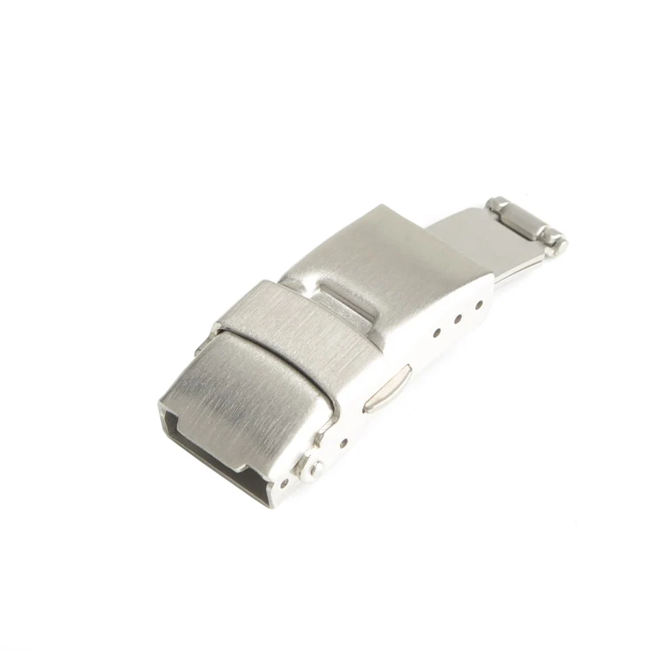 Stainless Steel Button Clasp Buckle Automatic Double Click Buckle Watch Push Button Fold Buckle 12,14,16,18mm,20mm,22mm,24mm
Stainless Steel Button Clasp Buckle Automatic Double Click Buckle Watch Push Button Fold Buckle 12,14,16,18mm,20mm,22mm,24mm