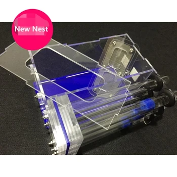 6pcs Glass Tubes Per Set Ants Nest Ants Blue Transparent Workshop Home Children Science Biological Class Abservation DIY Toys
6pcs Glass Tubes Per Set Ants Nest Ants Blue Transparent Workshop Home Children Science Biological Class Abservation DIY Toys