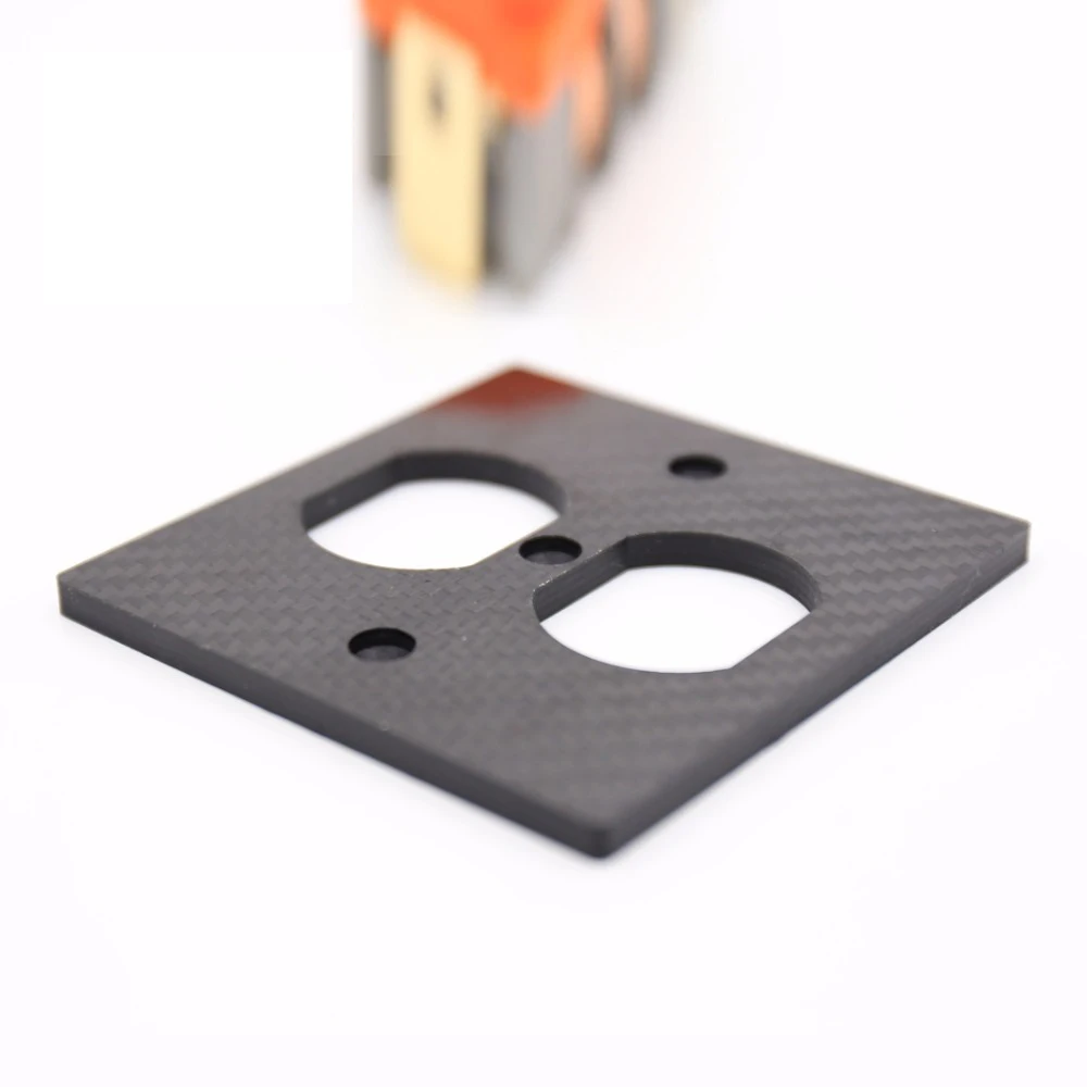 Hifi audio Carbon fiber US Socket AC Power Duple Receptacle Cover Outlet Wall Plate Panel 8.5x8.5cm
Hifi audio Carbon fiber US Socket AC Power Duple Receptacle Cover Outlet Wall Plate Panel 8.5x8.5cm