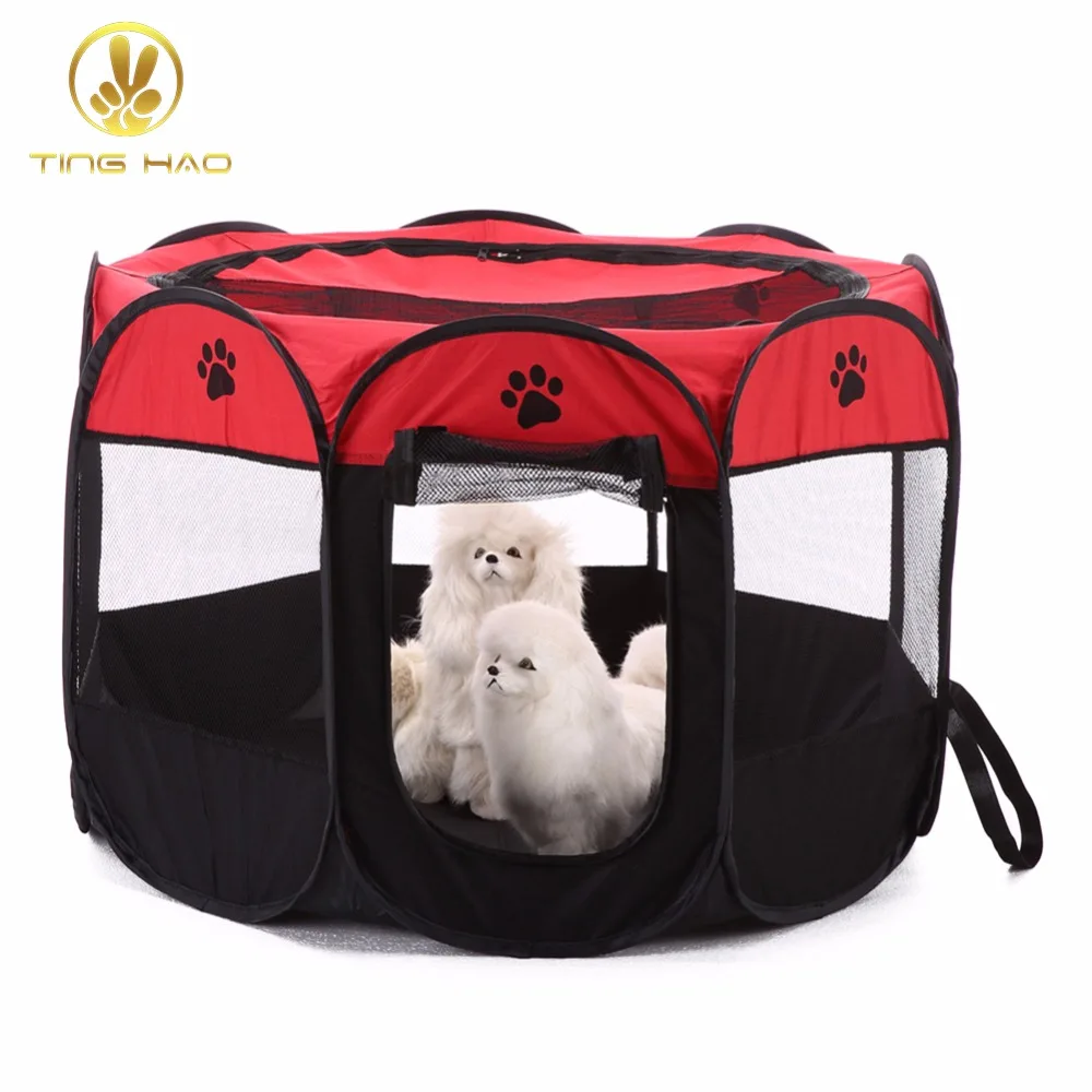 TINGHAO Portable Outdoor Folding Octangle Tent Pet Playpen Dog Puppy Cat Carrier Cage
TINGHAO Portable Outdoor Folding Octangle Tent Pet Playpen Dog Puppy Cat Carrier Cage