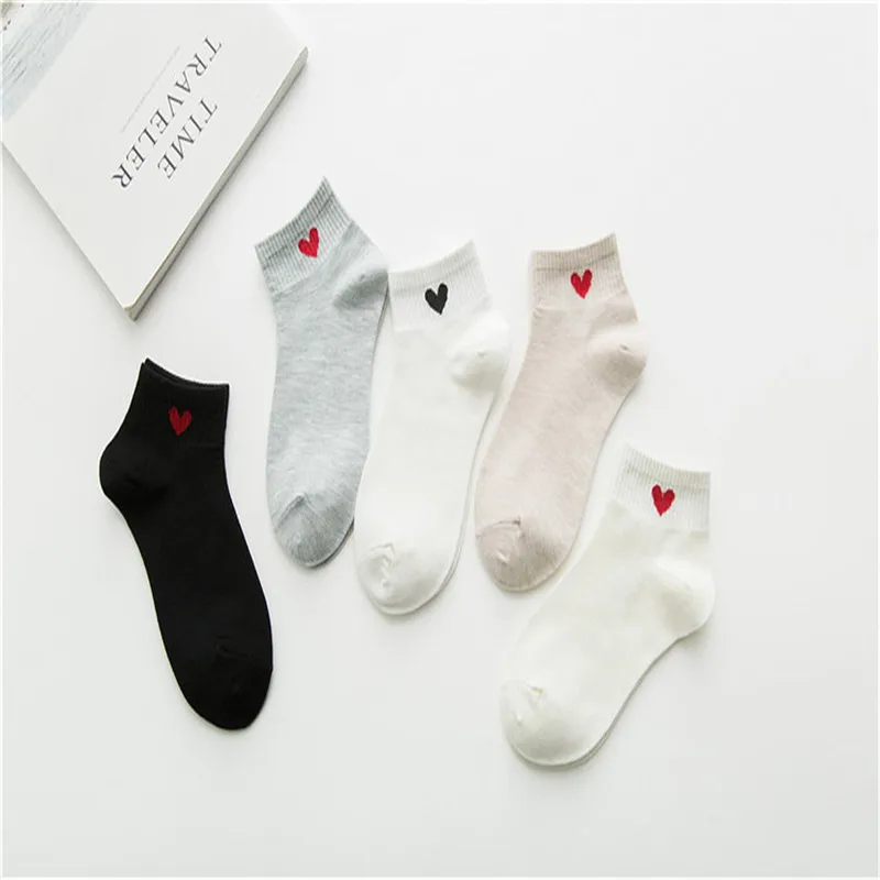 New Spring and Summer Heart-shaped Cartoon Wild Sports Blend Ladies Socks Japanese Harajuku Women's Boat Socks Socks
New Spring and Summer Heart-shaped Cartoon Wild Sports Blend Ladies Socks Japanese Harajuku Women's Boat Socks Socks