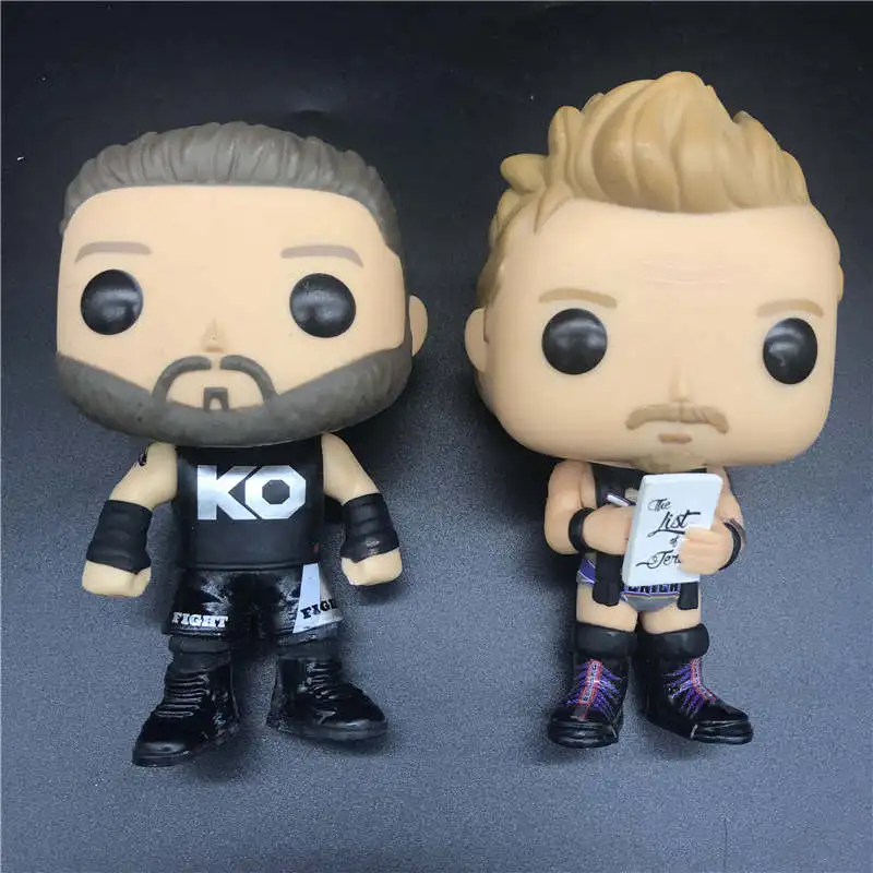 pop Wrestler series toy model KEVIN OWENS / Chris Jericho with pruple laces Action Figure Collection Model toys for Gift
pop Wrestler series toy model KEVIN OWENS / Chris Jericho with pruple laces Action Figure Collection Model toys for Gift