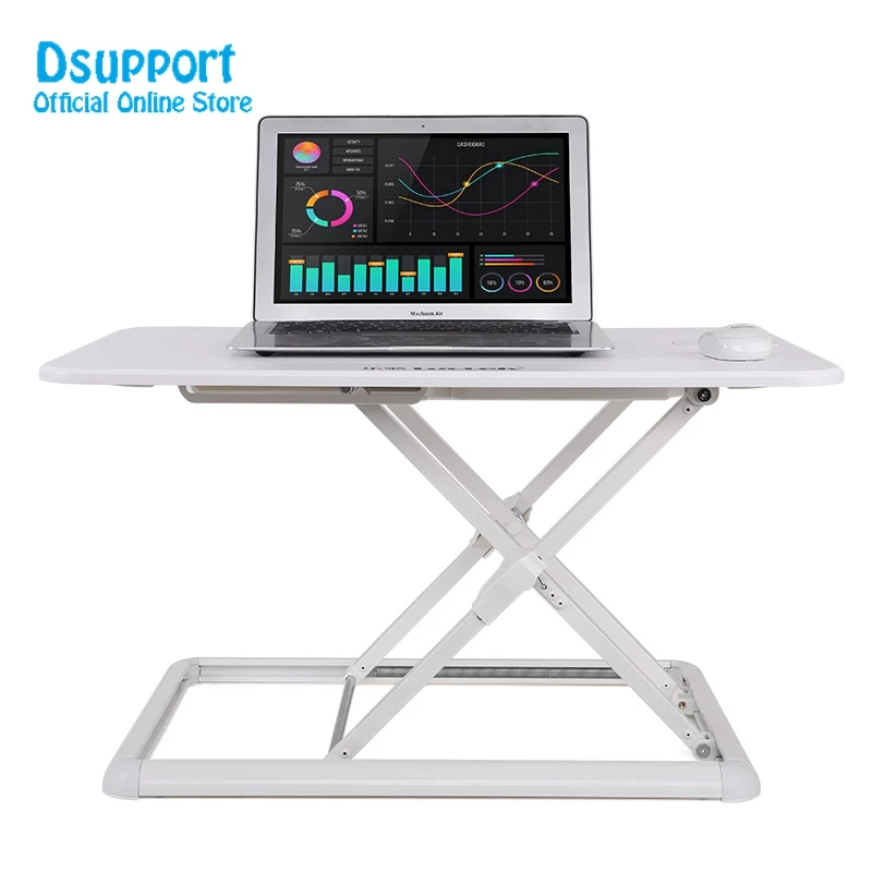 New ariva Ultra thin EasyUp Height Adjustable Sit Stand Desk Riser Foldable Laptop Desk Stand Notebook mn1
New ariva Ultra thin EasyUp Height Adjustable Sit Stand Desk Riser Foldable Laptop Desk Stand Notebook mn1