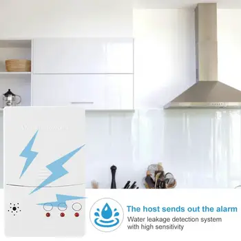Smart Water Leakage Detector Alarm Alert Auto Shut Off Valve Home Security System DN25
Smart Water Leakage Detector Alarm Alert Auto Shut Off Valve Home Security System DN25