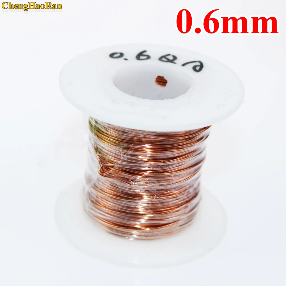 ChengHaoRan 0.6 mm 1m QA-1-155 Polyurethane enameled Wire Copper Wire enameled Repair Magnet Wire 0.6R 1meter
ChengHaoRan 0.6 mm 1m QA-1-155 Polyurethane enameled Wire Copper Wire enameled Repair Magnet Wire 0.6R 1meter