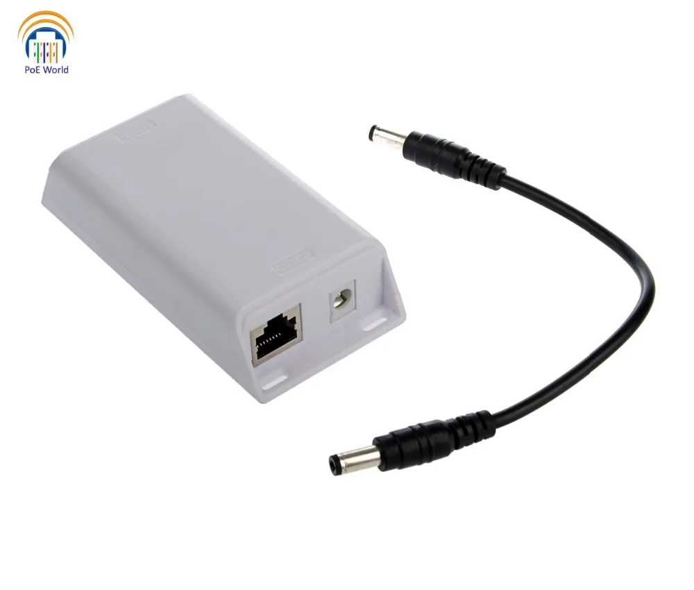 PoE Converter 802.3at compatible Converter from POE to 24V Passive, gigabit PoE Splitter for UBNT / Mikrotik with 24V25w Output
PoE Converter 802.3at compatible Converter from POE to 24V Passive, gigabit PoE Splitter for UBNT / Mikrotik with 24V25w Output