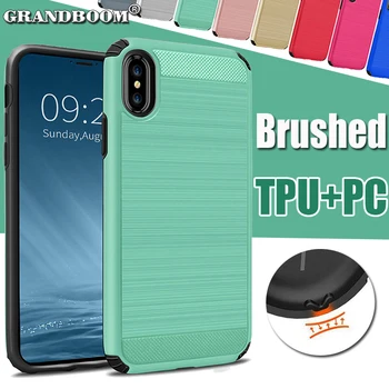 1000pcs Hybrid Armor Brushed PC+TPU Anti-shock Dual Layer Case For iPhone XS Max XR X 8 7 6 6S Plus Shockproof Protective Cover
1000pcs Hybrid Armor Brushed PC+TPU Anti-shock Dual Layer Case For iPhone XS Max XR X 8 7 6 6S Plus Shockproof Protective Cover