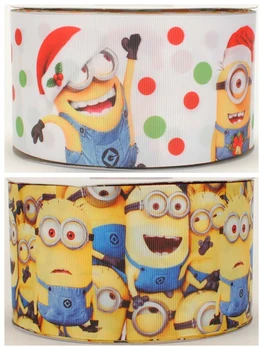 NEW arrivals 50Y 3" 75mm cute Minions ribbon bows printed grosgrain ribbon free shipping
NEW arrivals 50Y 3" 75mm cute Minions ribbon bows printed grosgrain ribbon free shipping