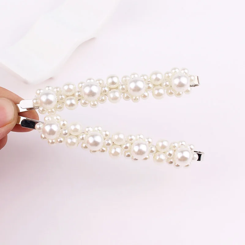 TODOX New hairpin decoration imitation pearl modelling BB clip gifts for girl women wedding Fixed hair Reveal temperament beauty
TODOX New hairpin decoration imitation pearl modelling BB clip gifts for girl women wedding Fixed hair Reveal temperament beauty