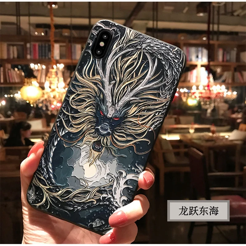 China Dragon Phone Case For IPhone X Xs Max 6S 6 7plus 8 8 Plus Mobile Phone Soft Emboss Case For IPhone Xr 8plus 6plus Emboss
China Dragon Phone Case For IPhone X Xs Max 6S 6 7plus 8 8 Plus Mobile Phone Soft Emboss Case For IPhone Xr 8plus 6plus Emboss