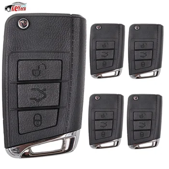 KEYECU 5 Pcs Golf 7 Stylish Remote Car Key Fob 433MHz FCC:1J0 959 753 P for Golf, Sharan, Passat 1998-2004 Leon, Toled 1999-2001
KEYECU 5 Pcs Golf 7 Stylish Remote Car Key Fob 433MHz FCC:1J0 959 753 P for Golf, Sharan, Passat 1998-2004 Leon, Toled 1999-2001