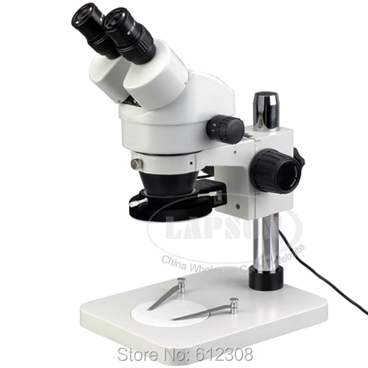 7X-45X Inspection Dissecting Zoom Power Stereo Industry Video Microscope Sturdy metal pillar stand + 56 LED Light Illuminator
7X-45X Inspection Dissecting Zoom Power Stereo Industry Video Microscope Sturdy metal pillar stand + 56 LED Light Illuminator