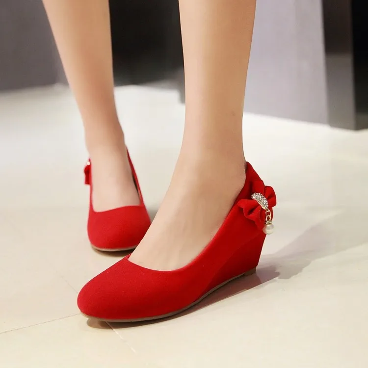 Big Size 11 12 13 14 15 16 Ladies high heels women shoes woman pumps Pure color Slope heel high heel single shoe
Big Size 11 12 13 14 15 16 Ladies high heels women shoes woman pumps Pure color Slope heel high heel single shoe