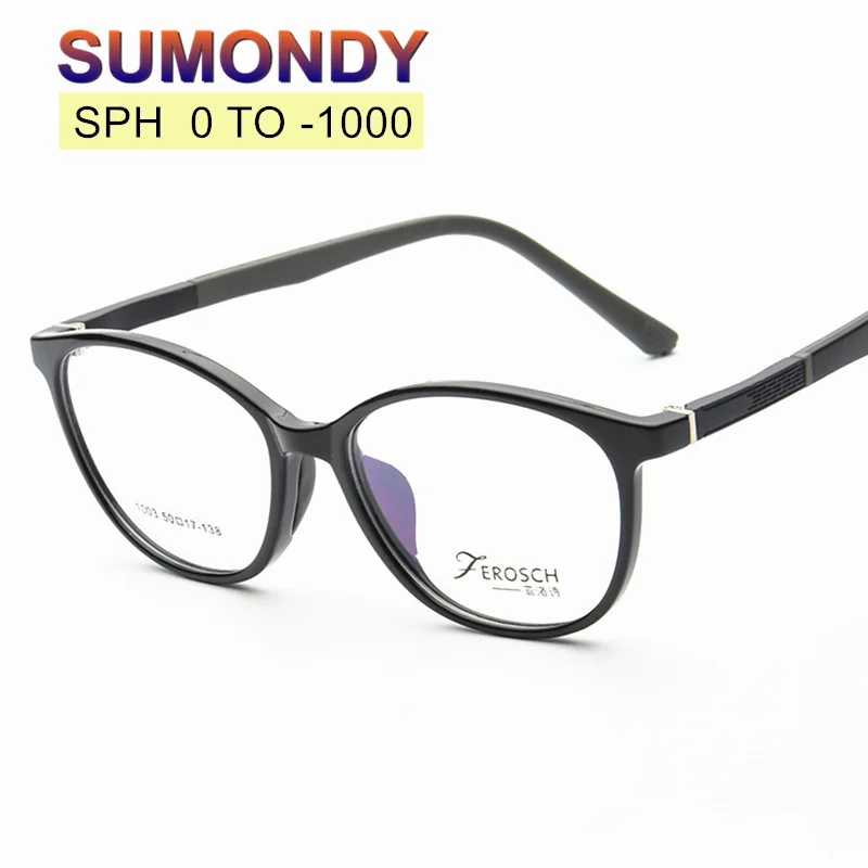 Filling Prescription SPH 0 to -10 Myopia Glasses Customized Men Women TR90 Frame Optical Spectacles Dioptre Nearsighted UP004
Filling Prescription SPH 0 to -10 Myopia Glasses Customized Men Women TR90 Frame Optical Spectacles Dioptre Nearsighted UP004