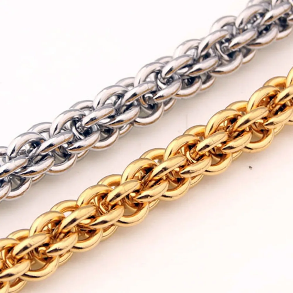 New Design 316L Stainless Steel Silver Color/Gold Handmade Lantern Chain Men Women Necklace Or Bracelet Fashion Jewelry 7-40inch
New Design 316L Stainless Steel Silver Color/Gold Handmade Lantern Chain Men Women Necklace Or Bracelet Fashion Jewelry 7-40inch