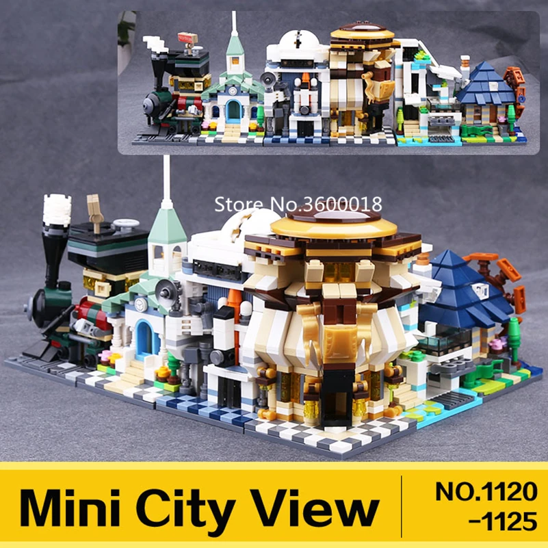 6set/lot DECOOL compatible legoly Mini City Street View Train Station DIY Building brick block toys for children gifts
6set/lot DECOOL compatible legoly Mini City Street View Train Station DIY Building brick block toys for children gifts
