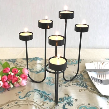Wrought Iron Candle Holders Christmas China Flower Rack Candle Lantern Centerpieces Candelabra Portavelas Moroccan Decor 50KO207
Wrought Iron Candle Holders Christmas China Flower Rack Candle Lantern Centerpieces Candelabra Portavelas Moroccan Decor 50KO207