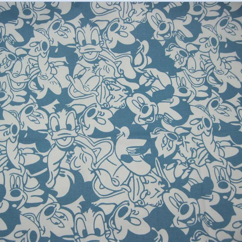 Width 140cm Cartoon Fabric 100% Cotton Fabric Duck Mickey Printed Fabric Patchwork Sewing Material Diy Baby Clothing
Width 140cm Cartoon Fabric 100% Cotton Fabric Duck Mickey Printed Fabric Patchwork Sewing Material Diy Baby Clothing