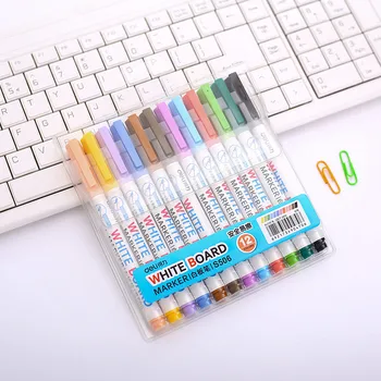 72 pcs/Lot 12 color whiteboard marker pen White board erasable pens Glass metal Drawing scrapbooking Office School supplies F760
72 pcs/Lot 12 color whiteboard marker pen White board erasable pens Glass metal Drawing scrapbooking Office School supplies F760