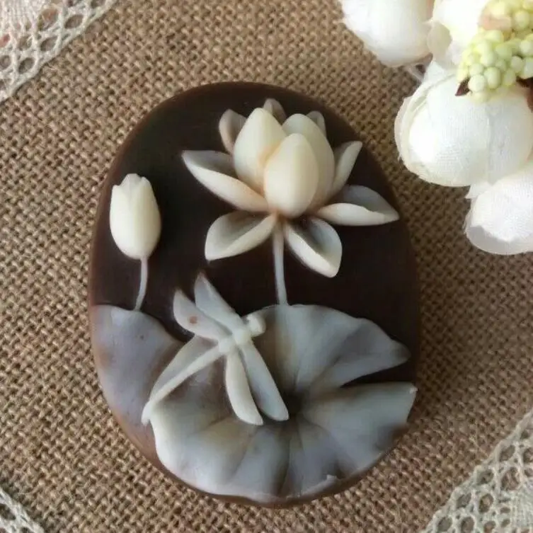 4 Hole Lotus Dragonfly Natural Soap Handmade Soap Mold Silicone Modeling Tool Pastry Arts Decorative Kitchen Accessories
4 Hole Lotus Dragonfly Natural Soap Handmade Soap Mold Silicone Modeling Tool Pastry Arts Decorative Kitchen Accessories