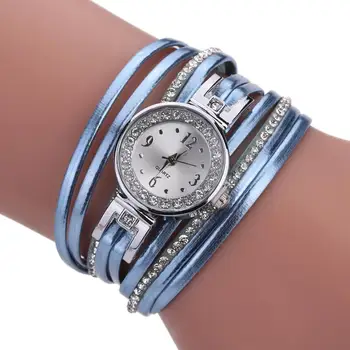 MINHIN Brand Quartz Watch Women Dress Multi Layers Leather Wristwatches Silver Rhinestone Casual Watches Clock New
MINHIN Brand Quartz Watch Women Dress Multi Layers Leather Wristwatches Silver Rhinestone Casual Watches Clock New