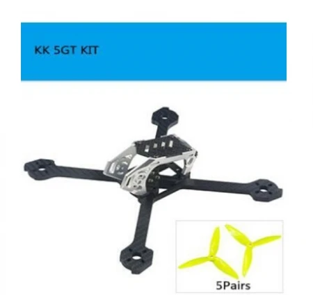 LDARC KK 5GT FPV Brushless FPV Racing Drone Quadcopter Frame Kit for FPV RC Quad Racing Drone DIY Parts Accessories
LDARC KK 5GT FPV Brushless FPV Racing Drone Quadcopter Frame Kit for FPV RC Quad Racing Drone DIY Parts Accessories