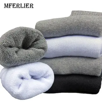 MFERLIER Autumn Winter Socks men for foot length 28cm cotton Thick men socks 3 colors
MFERLIER Autumn Winter Socks men for foot length 28cm cotton Thick men socks 3 colors