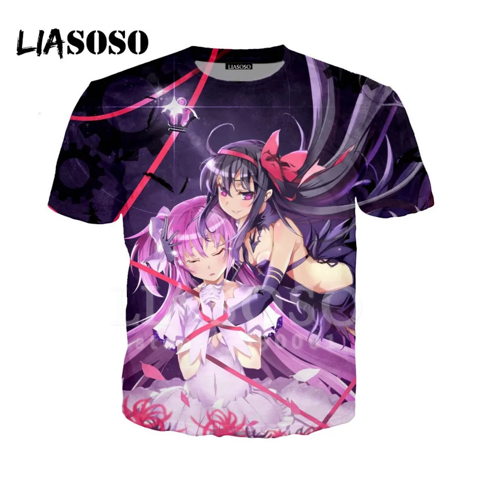 LIASOSO 3D Print Japan Anime Puella Magi Madoka Magica Kawaii Sexy Girl Cosplay Women Men's T shirt T-shirt Fashion Tops X1509
LIASOSO 3D Print Japan Anime Puella Magi Madoka Magica Kawaii Sexy Girl Cosplay Women Men's T shirt T-shirt Fashion Tops X1509