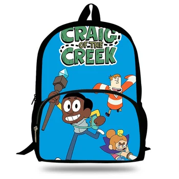 16-Inch Hot Children craig of the creek Backpacks For School Boys Girls Anime Backpack For Kids Students
16-Inch Hot Children craig of the creek Backpacks For School Boys Girls Anime Backpack For Kids Students