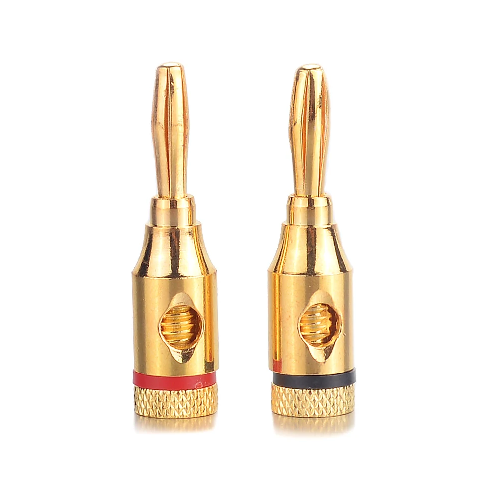 New 10PCS 4mm diameter gold-plated Copper Speaker Banana Jack Socket Connector with good elasticity powerful conductivity 
New 10PCS 4mm diameter gold-plated Copper Speaker Banana Jack Socket Connector with good elasticity powerful conductivity