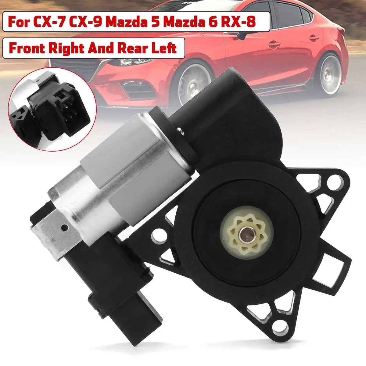 Car LHD Front Right Rear Left Power Window Lift Motor for Mazda 5 6 CX-7 CX-9 RX-8 G22C5858XF G22C-58-58XF
Car LHD Front Right Rear Left Power Window Lift Motor for Mazda 5 6 CX-7 CX-9 RX-8 G22C5858XF G22C-58-58XF
