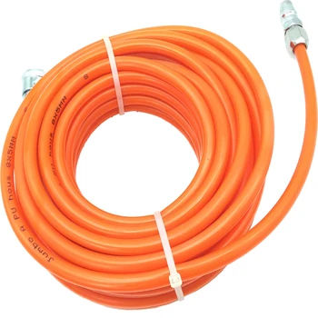 8mm x 5mm red PU PU Straight 10M / 15M / 20M Air Compression Pneumatic Hoses with Metal Quick Couplings
8mm x 5mm red PU PU Straight 10M / 15M / 20M Air Compression Pneumatic Hoses with Metal Quick Couplings