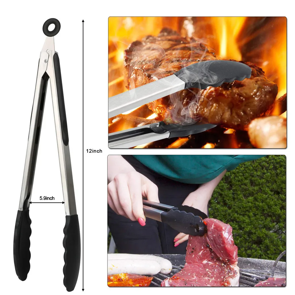 5Pcs Non-Stick BBQ Grill Mat 12Inch BBQ Tongs Grilling Clip Baking Tools Reusable High Temperature Barbecue Mat Accessories
5Pcs Non-Stick BBQ Grill Mat 12Inch BBQ Tongs Grilling Clip Baking Tools Reusable High Temperature Barbecue Mat Accessories