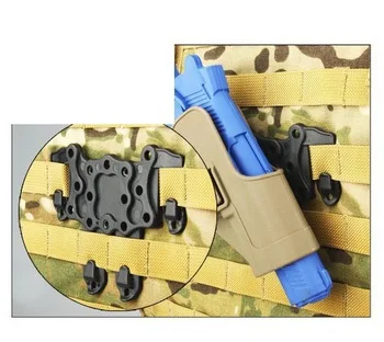 MOLLE Sytem Sig Sauer USP Compact M9 GL 17 CQC Strike MOLLE Platform Holster STRIKE MOLLE Adapter Holster
MOLLE Sytem Sig Sauer USP Compact M9 GL 17 CQC Strike MOLLE Platform Holster STRIKE MOLLE Adapter Holster