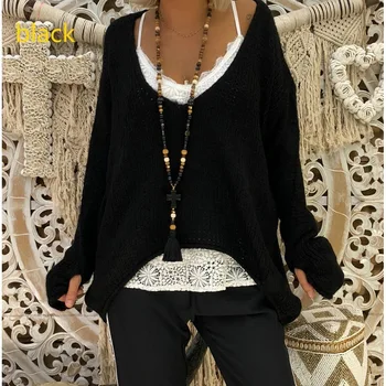 Jumper Rushed 2020 Hot Sale Pullovers Feminino Women Sweaters And Pullover V-neck Knit Irregular Long-sleeved Sweater Female
Jumper Rushed 2020 Hot Sale Pullovers Feminino Women Sweaters And Pullover V-neck Knit Irregular Long-sleeved Sweater Female