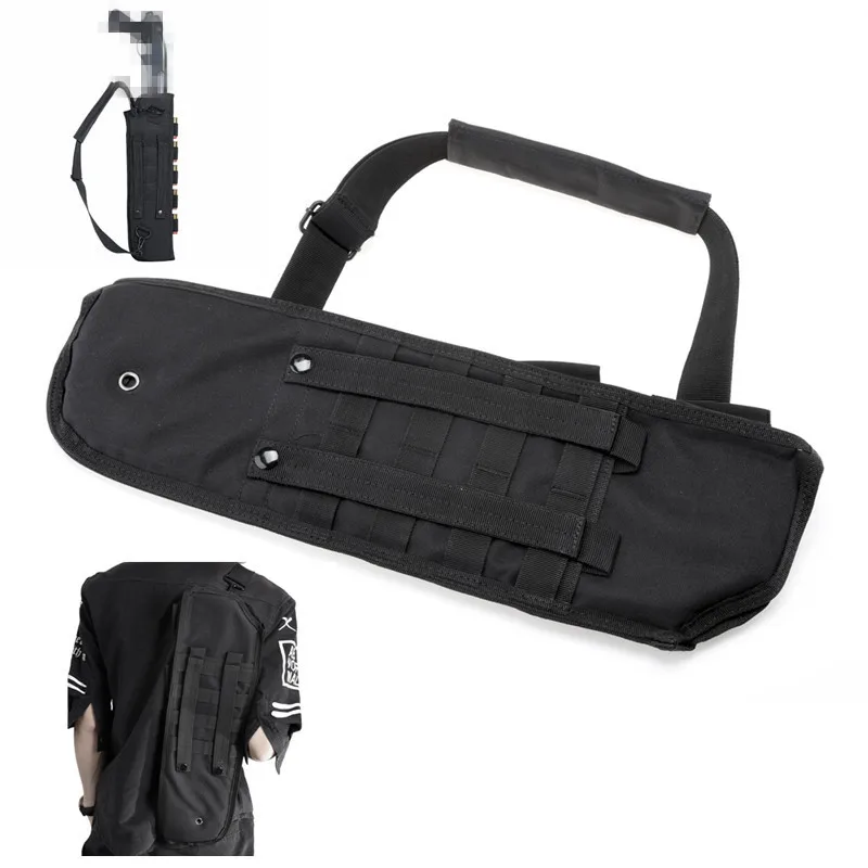 Outdoor Hunting CS Multi-functional Tactical Molle Shoulder Bag Breacher Scabbard Sheath Adjustable Removable Strap Fishing Pack | Спорт и